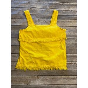 Yellow Fringe Tank